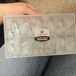 Clear False Nails Set